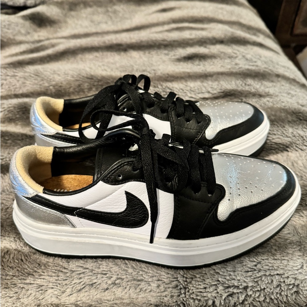Nike jordan one lows platform